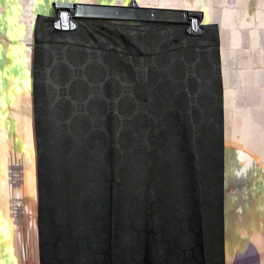 Harold’s brocade black pants - Picture 2 of 4
